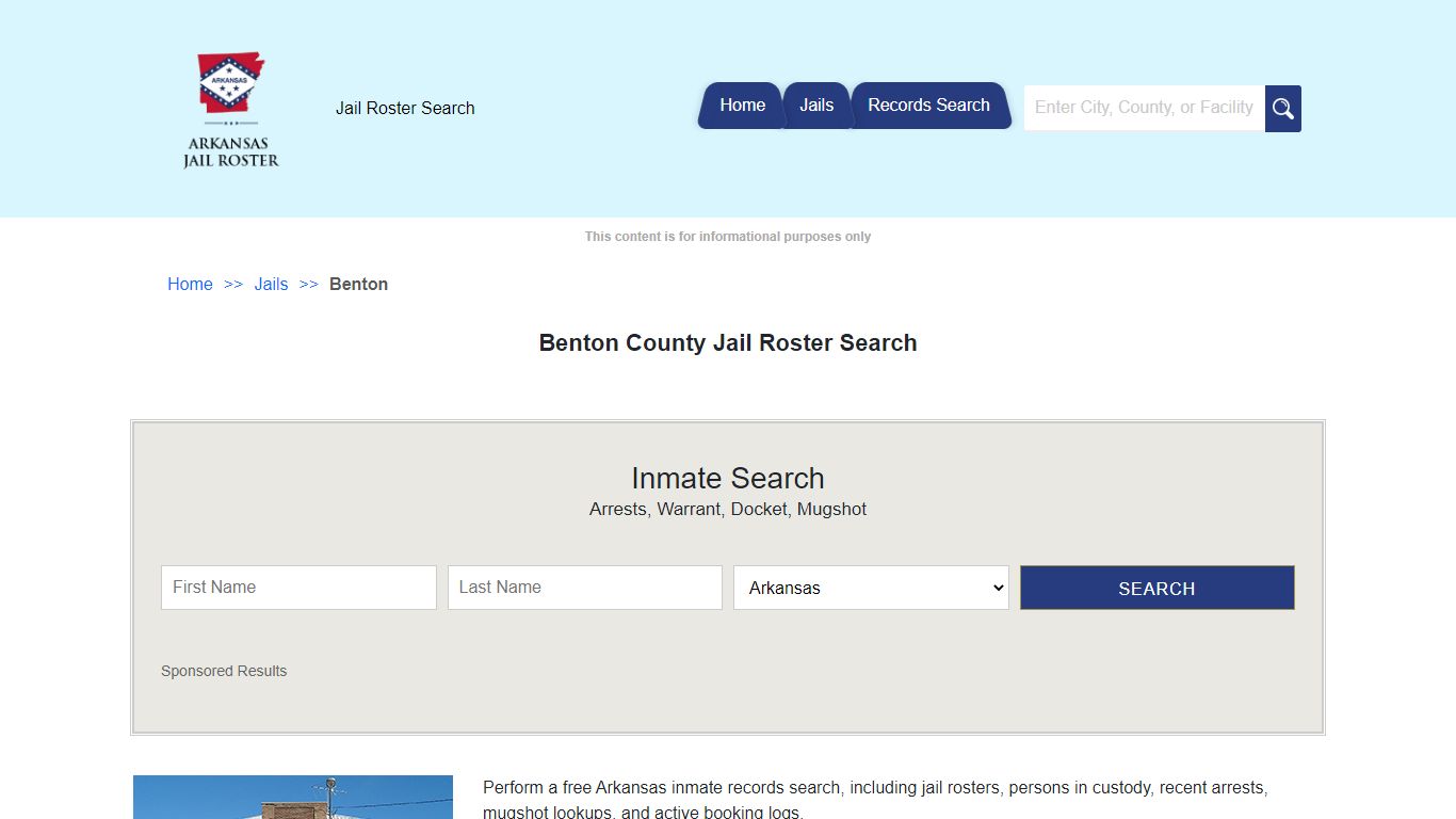 Benton County Jail Roster Search