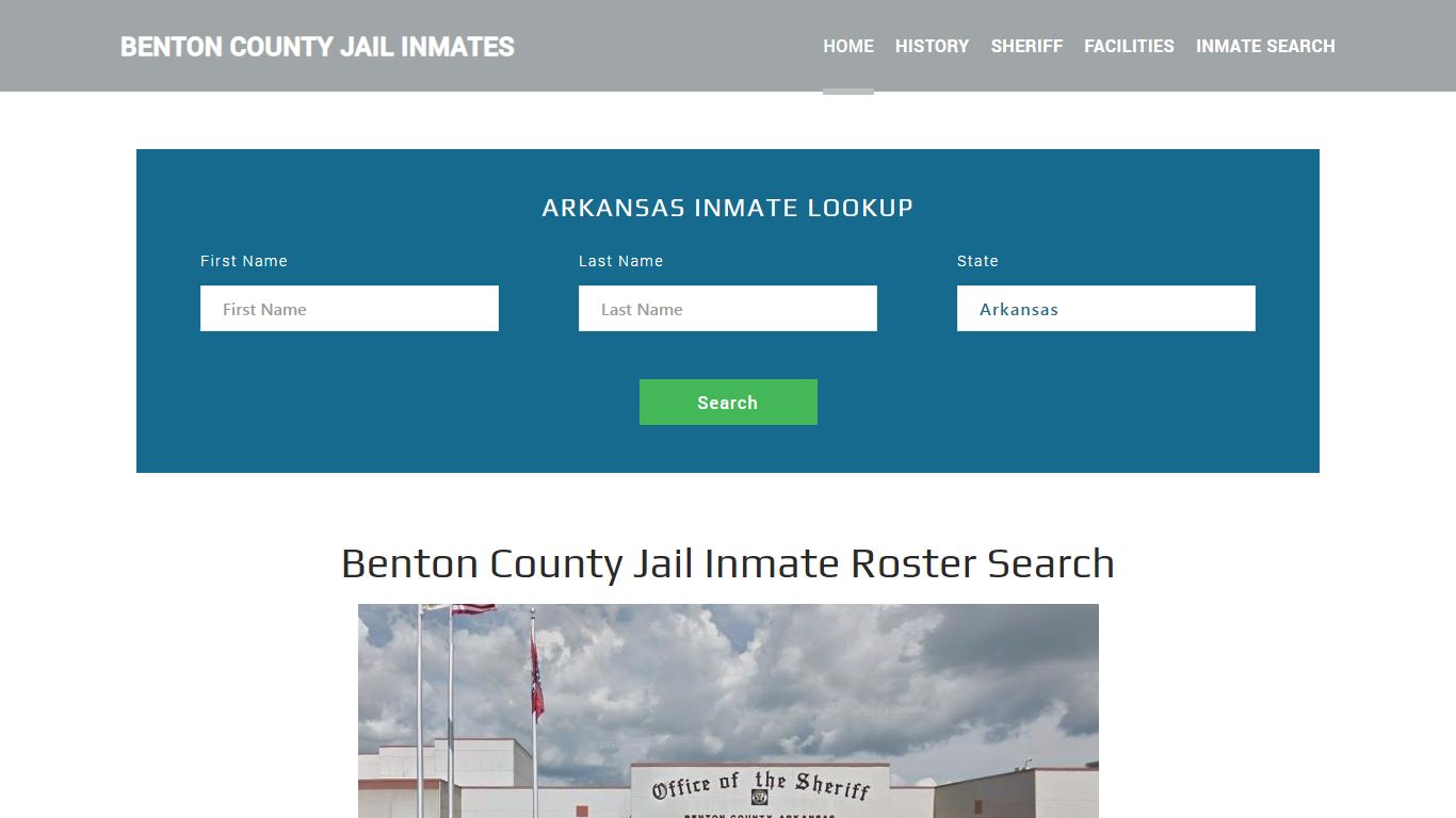 Benton County Jail Inmate Roster Lookup, Bentonville, AR